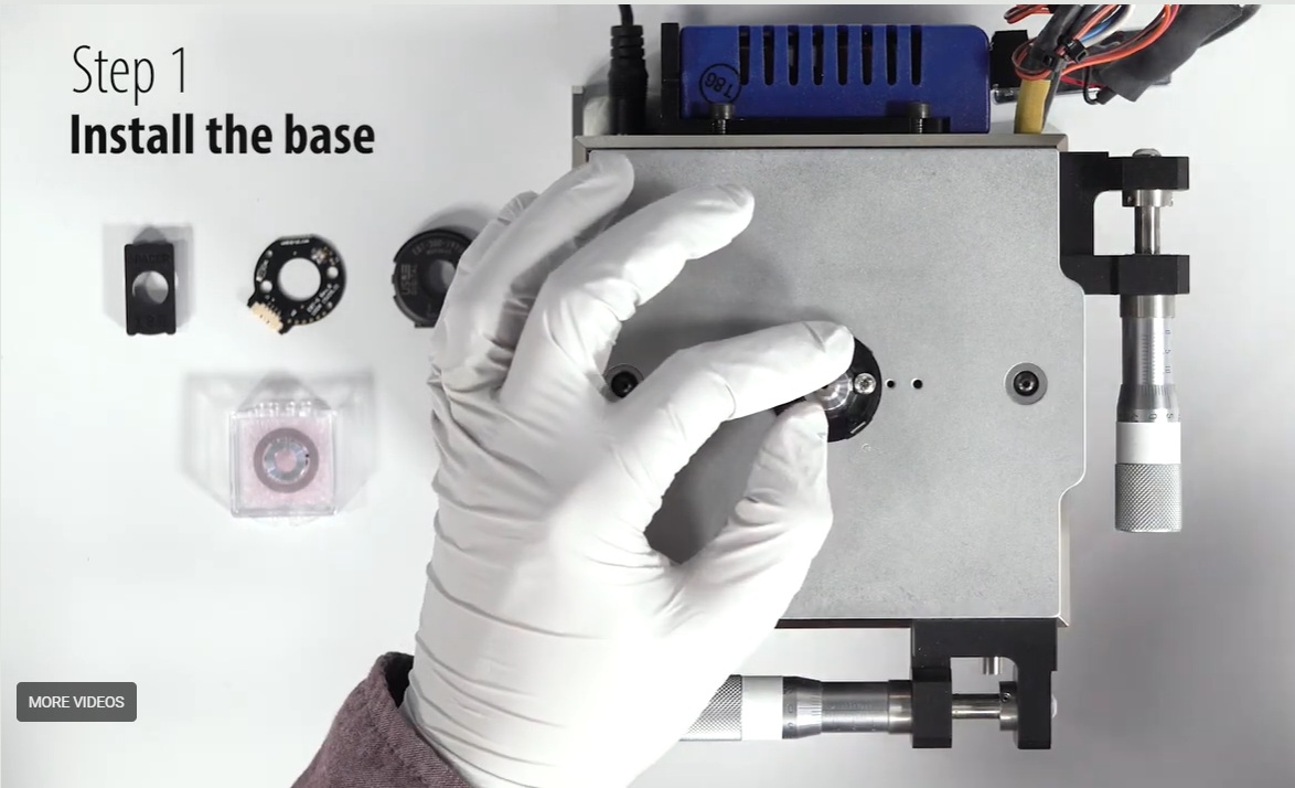 Josh showing how to assemble E4T